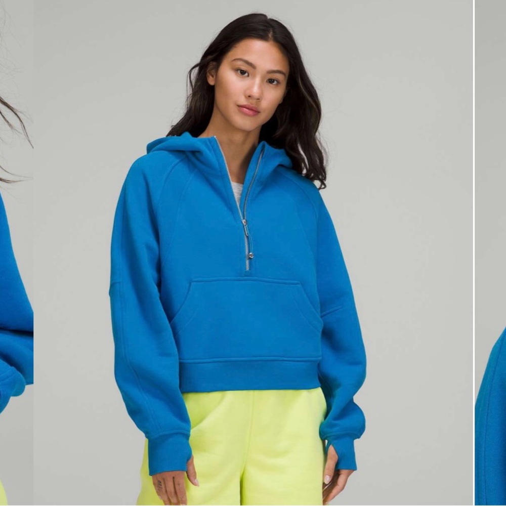 M/L Lululemon scuba -Poolside Blue